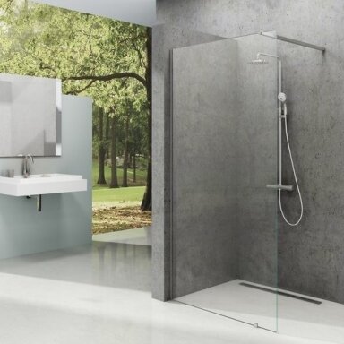 Ravak dušo sienelė Walk-In Air Wall 100cm bright alu Ravak dušo sienelė Walk-In Air Wall 100cm bright alu