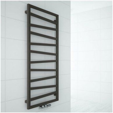 Rankšluosčių džiovintuvas Terma ZigZag 1070x500mm, dažytas 1 Rankšluosčių džiovintuvas Terma ZigZag 1070x500mm, dažytas 1