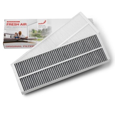 Aktyvuotos anglies filtrų komplektas rekuperatoriams ZEHNDER ComfoAir Q350/450/600 Aktyvuotos anglies filtrų komplektas rekuperatoriams ZEHNDER ComfoAir Q350/450/600