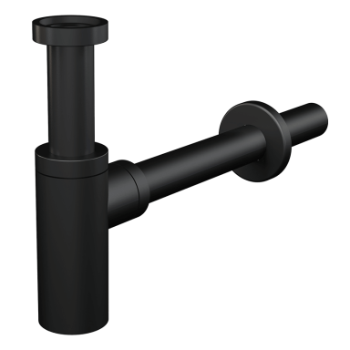 Alca sifonas praustuvui Design A400BLACK juodas matinis