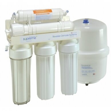Atbulinio osmoso 5-ių pakopų vandens filtravimo sistema Supreme RO-5