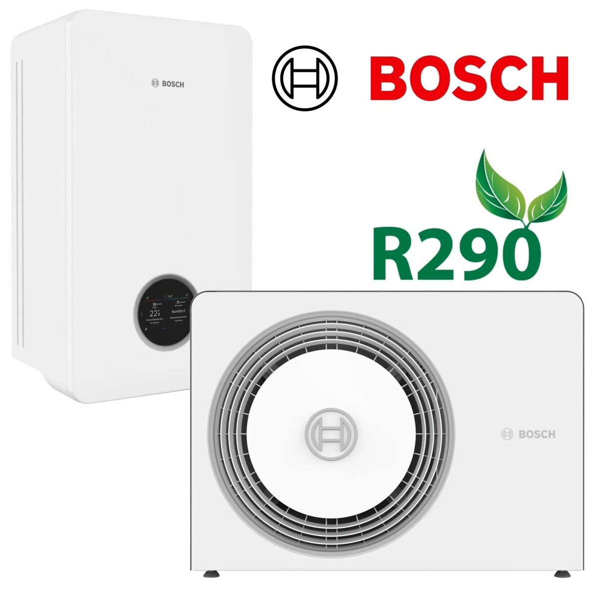 Bosch šilumos siurblio oras-vanduo vidinis blokas Compress 5800iAW 12 E 4