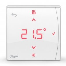Danfoss Icon2™ bevielis patalpos termostatas su ekranu ir IR jutikliu 088U2122
