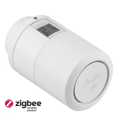Danfoss Ally™ bevielė radiatoriaus termostatinė galvutė 014G2420 Danfoss Ally™ bevielė radiatoriaus termostatinė galvutė 014G2420