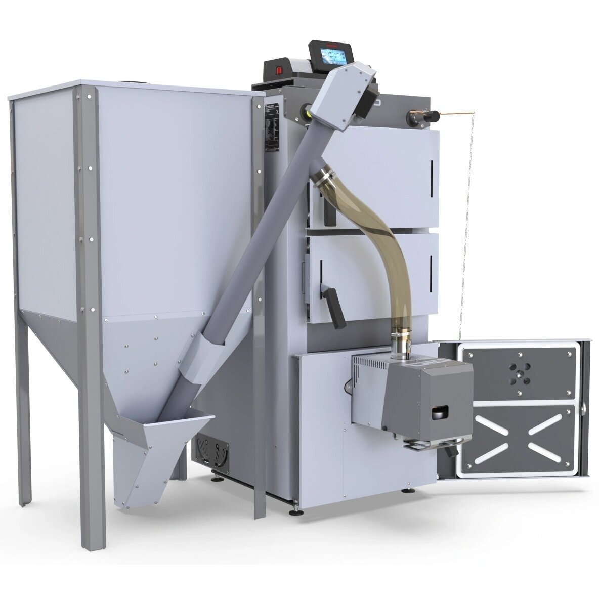 DEFRO granulinis katilas Firewood Duo 15kW 1