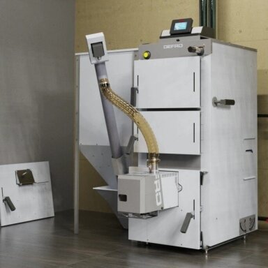 DEFRO granulinis katilas Firewood Duo 15kW