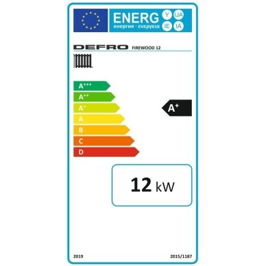 DEFRO dujų generacinis kieto kuro katilas Firewood 12kW 3 DEFRO dujų generacinis kieto kuro katilas Firewood 12kW 3
