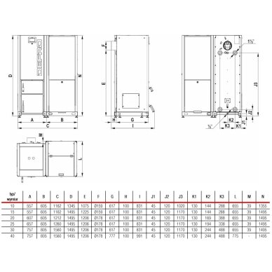 DEFRO granulinis katilas Gamma 15kW 3