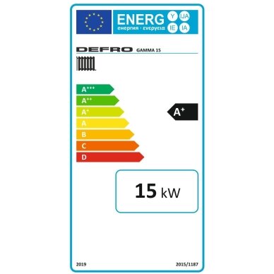 DEFRO granulinis katilas Gamma 15kW 4
