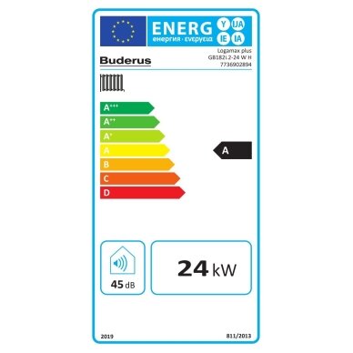 Dujinis katilas Buderus Logamax plus GB182i.2-24 baltas 1