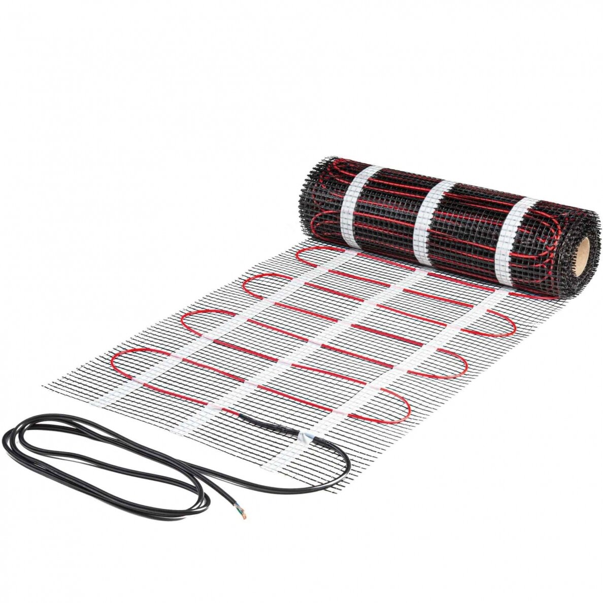 Elektrinis grindų šildymo kilimėlis 1350W, 9,0m² 1 Elektrinis grindų šildymo kilimėlis 1350W, 9,0m² 1