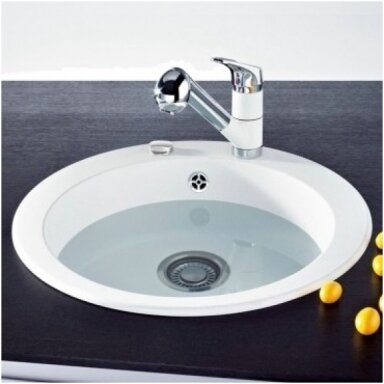 Franke granitinė plautuvė ROG 610-41 51cm Franke granitinė plautuvė ROG 610-41 51cm