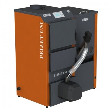 Granulinis katilas 5 klasės Pellet Uni 20kW