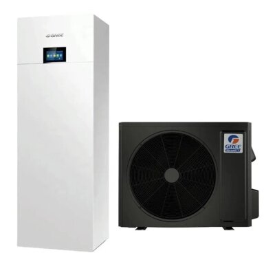 GREE Versati IV DUO šilumos siurblys oras/vanduo 4,3kW R32 GREE Versati IV DUO šilumos siurblys oras/vanduo 4,3kW R32
