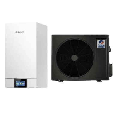 GREE Versati IV šilumos siurblys oras/vanduo 6,2kW R32 GREE Versati IV šilumos siurblys oras/vanduo 6,2kW R32