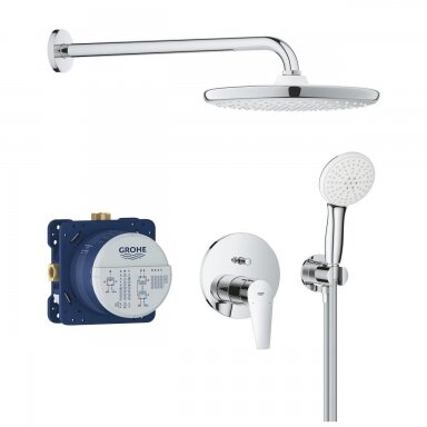 Grohe BauEdge Concealed potinkinė dušo sistema su Tempesta 250 25290000