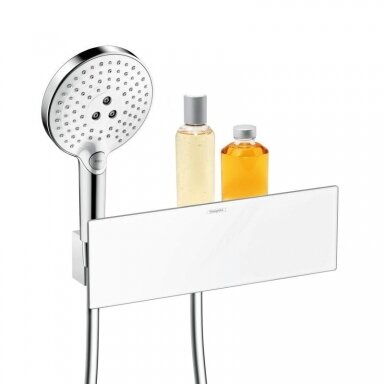 Hansgrohe lentynėlė su dušo laikikliu FixFit Porter 300 26456400 Hansgrohe lentynėlė su dušo laikikliu FixFit Porter 300 26456400