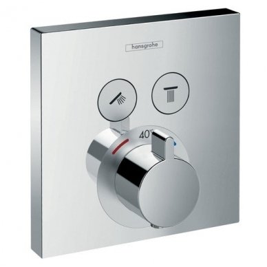 Hansgrohe Select virštinkinė dalis termostatiniam maišytuvui 2-jų funkcijų 15763000