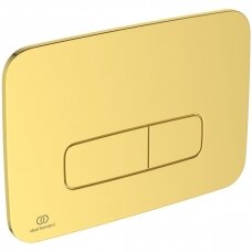 Ideal Standard wc rėmo mygtukas Oleas M3, aukso spalvos