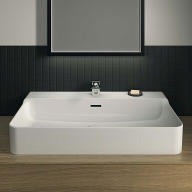 Ideal Standard praustuvas Conca 80x45cm su šlifuota apačia T382601 Ideal Standard praustuvas Conca 80x45cm su šlifuota apačia T382601
