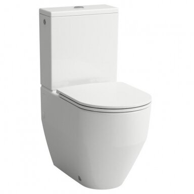 Laufen PRO pastatomas unitazas 825952 su lėtai nusileidžiančiu dangčiu Slim
