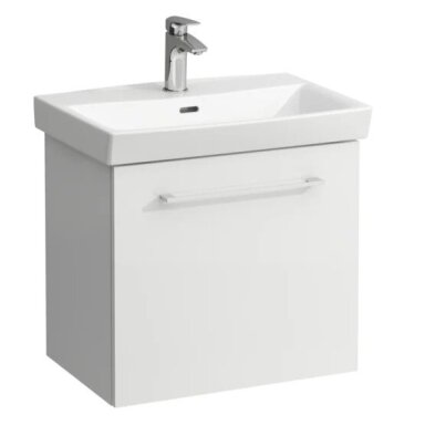 Laufen PRO praustuvo ir spintelės komplektas: 600 mm praustuvas su 1 stalčiaus spintele Laufen PRO praustuvo ir spintelės komplektas: 600 mm praustuvas su 1 stalčiaus spintele