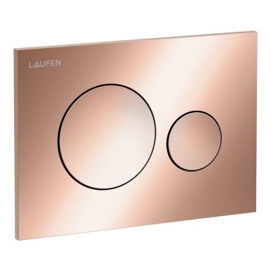 Laufen WC klavišas rėmui INEO MOON, Dual Flush, šlifuoto rožinio aukso