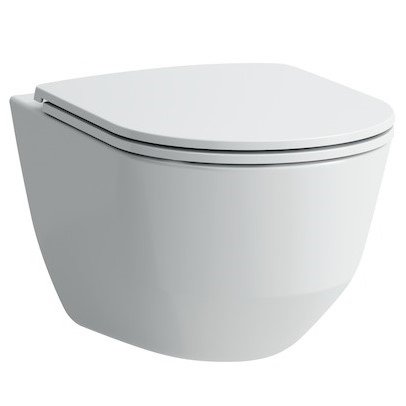 Laufen PRO pakabinamas unitazas Rimless su plonu lėtai nusileidžiančiu dangčiu 1 Laufen PRO pakabinamas unitazas Rimless su plonu lėtai nusileidžiančiu dangčiu 1