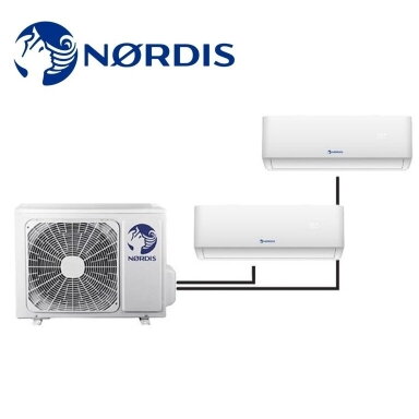 NORDIS Multi Split 1:2 sistemos išorinė dalis 4,10/4,31kW