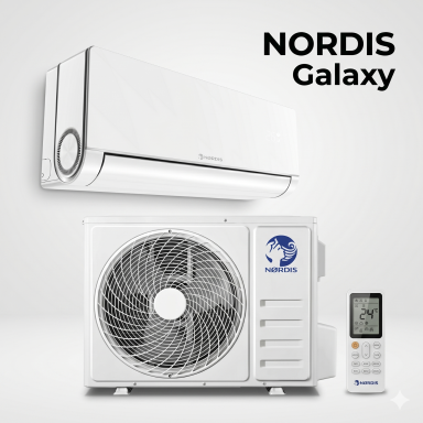 NORDIS oro kondicionierius Galaxy 2,72/3,55 kW su WiFi NORDIS oro kondicionierius Galaxy 2,72/3,55 kW su WiFi