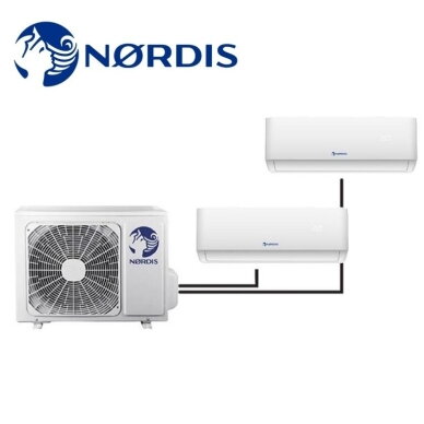 NORDIS Multi Split 1:2 sistemos išorinė dalis 5,20/5,29kW NORDIS Multi Split 1:2 sistemos išorinė dalis 5,20/5,29kW
