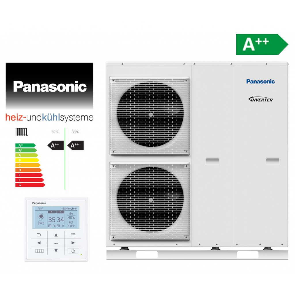Panasonic Aquarea šilumos siurblys Mono-Bloc T-CAP 9kW 1