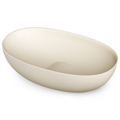 PAA Silkstone® praustuvas Bella 650x390mm Matte Oyster