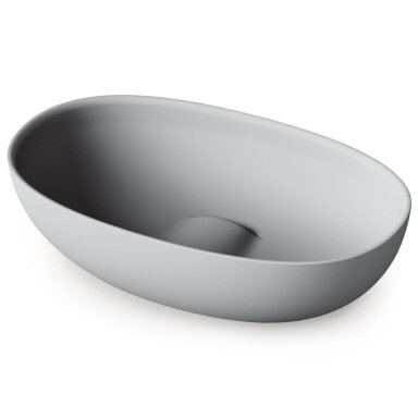 PAA Silkstone® praustuvas Bella 650x390mm Matte Grey
