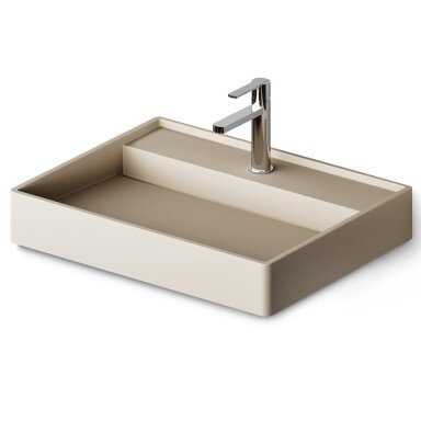 PAA Silkstone® praustuvas Infinity 60x47cm Matte Caffelatte