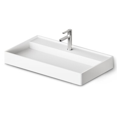 PAA Silkstone® praustuvas Infinity 80x47cm Matte White PAA Silkstone® praustuvas Infinity 80x47cm Matte White
