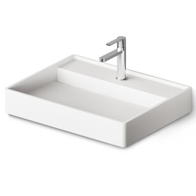PAA Silkstone® praustuvas Infinity 60x47cm Matte White