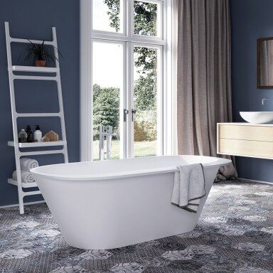 PAA Silkstone vonia DECO RIM 1660x815mm