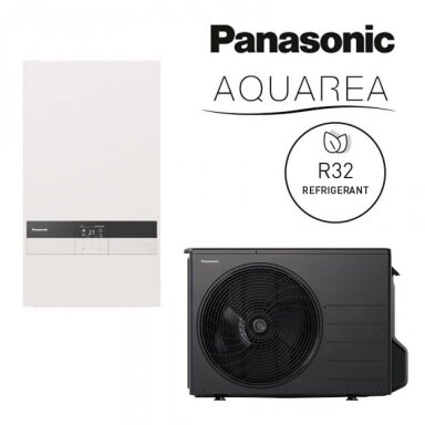 Panasonic Aquarea šilumos siurblys Bi-Bloc 3kW R32 Panasonic Aquarea šilumos siurblys Bi-Bloc 3kW R32
