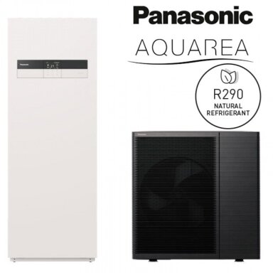 Panasonic Aquarea šilumos siurblys "viskas viename" 7kW R290 Panasonic Aquarea šilumos siurblys "viskas viename" 7kW R290