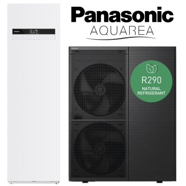 Panasonic Aquarea T-CAP šilumos siurblys "viskas viename" 16kW R290 Panasonic Aquarea T-CAP šilumos siurblys "viskas viename" 16kW R290