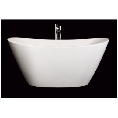 PAA akmens masės vonia AMORE 1600x850mm PAA akmens masės vonia AMORE 1600x850mm
