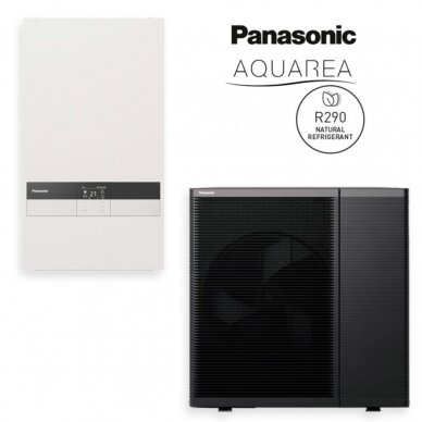 Panasonic Aquarea šilumos siurblys Bi-Bloc 7kW R290 Panasonic Aquarea šilumos siurblys Bi-Bloc 7kW R290
