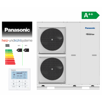 Panasonic Aquarea šilumos siurblys Mono-Bloc T-CAP 9kW 1 Panasonic Aquarea šilumos siurblys Mono-Bloc T-CAP 9kW 1
