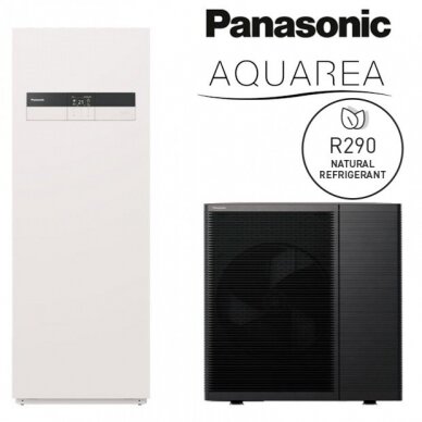Panasonic Aquarea šilumos siurblys "viskas viename" 5kW R290