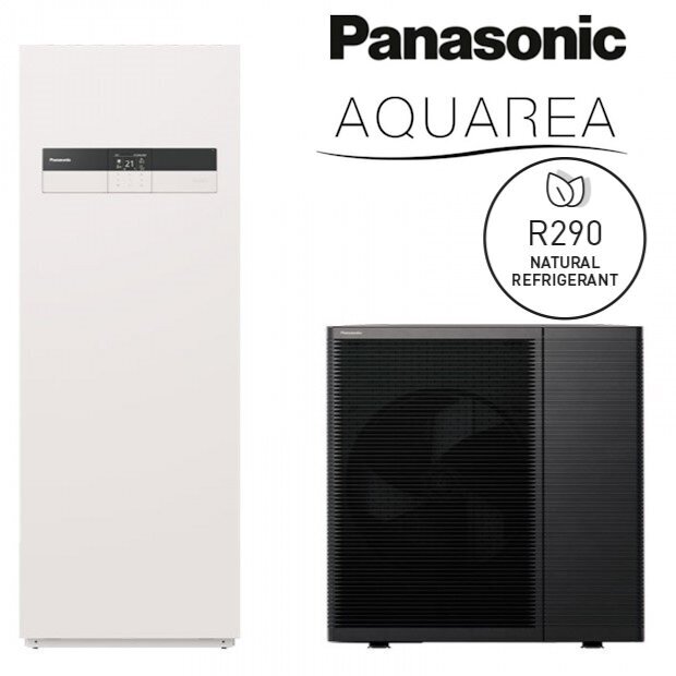 Panasonic Aquarea šilumos siurblys "viskas viename" 5kW R290