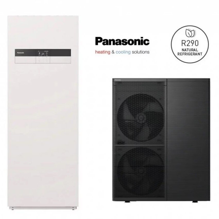 Panasonic Aquarea T-CAP šilumos siurblys "viskas viename" 16kW R290 1
