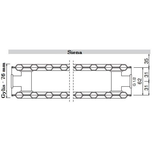 Plieninis renovacinis radiatorius HM 20K-550-800 1 Plieninis renovacinis radiatorius HM 20K-550-800 1