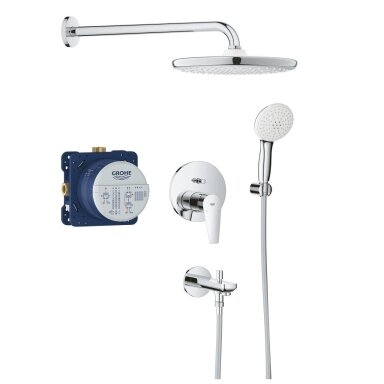 Potinkinis vonios/dušo komplektas Grohe BauEdge Concealed 25291000 Potinkinis vonios/dušo komplektas Grohe BauEdge Concealed 25291000