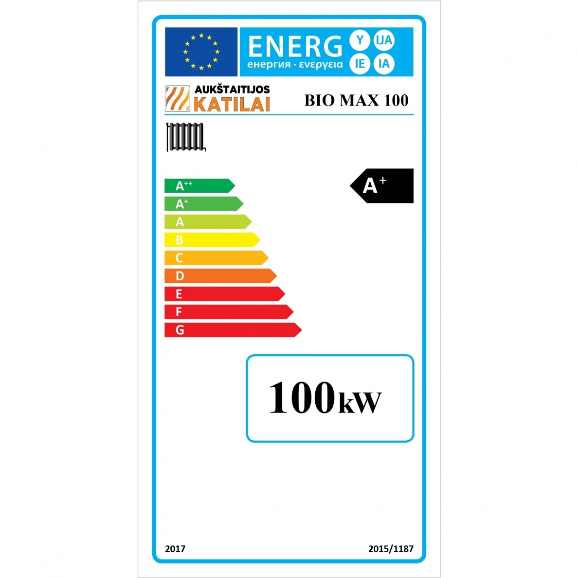 Pramoninis kieto kuro katilas Bio Max 100kW 3 Pramoninis kieto kuro katilas Bio Max 100kW 3